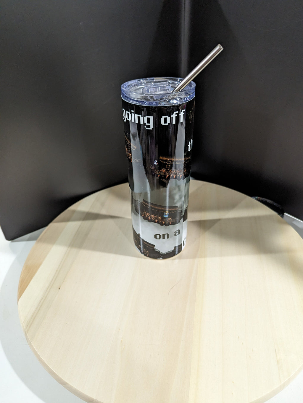 Final Fantasy VI Phantom Train x Crazy Train Tumbler