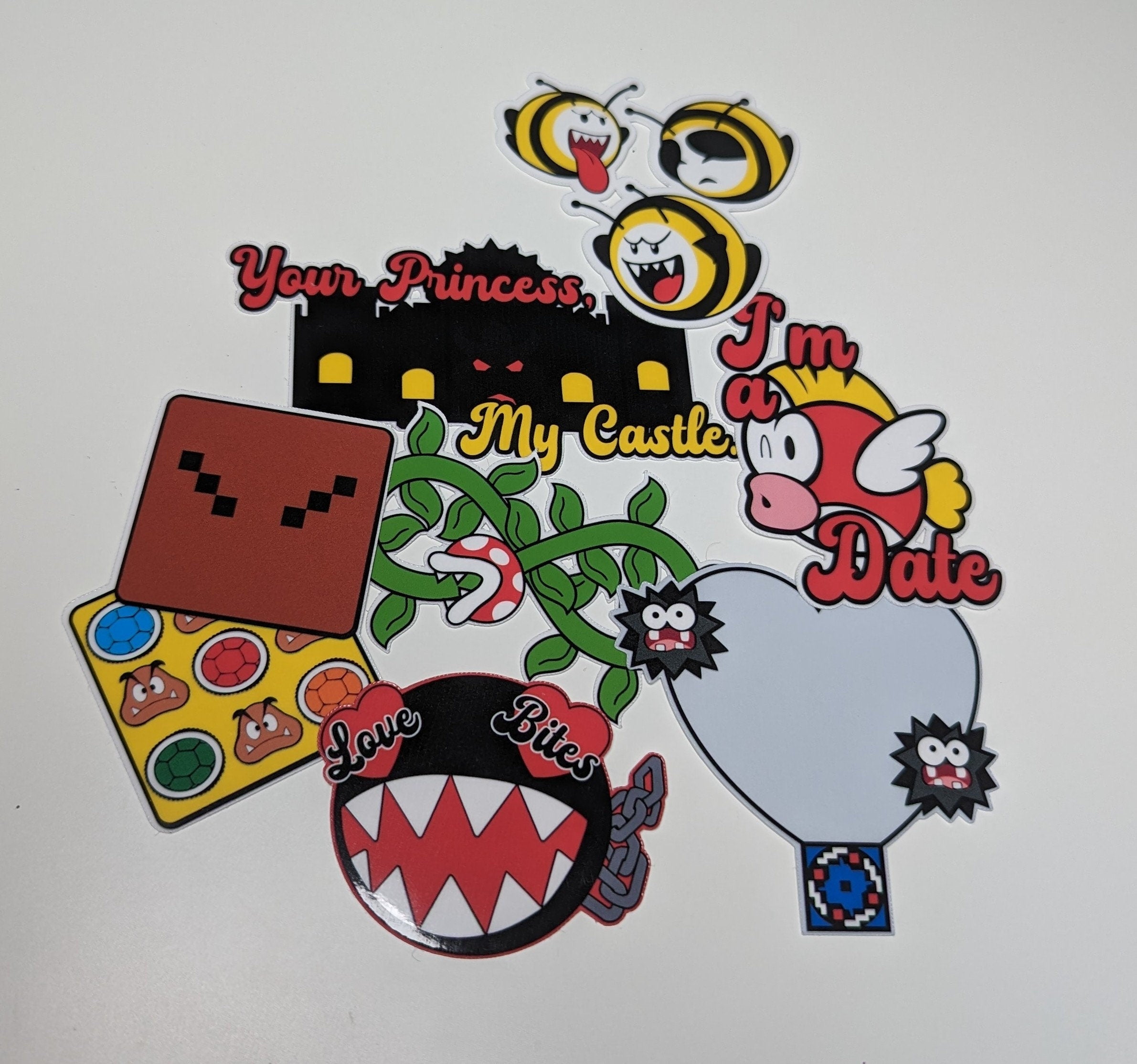 Villainous Valentine's Sticker Set
