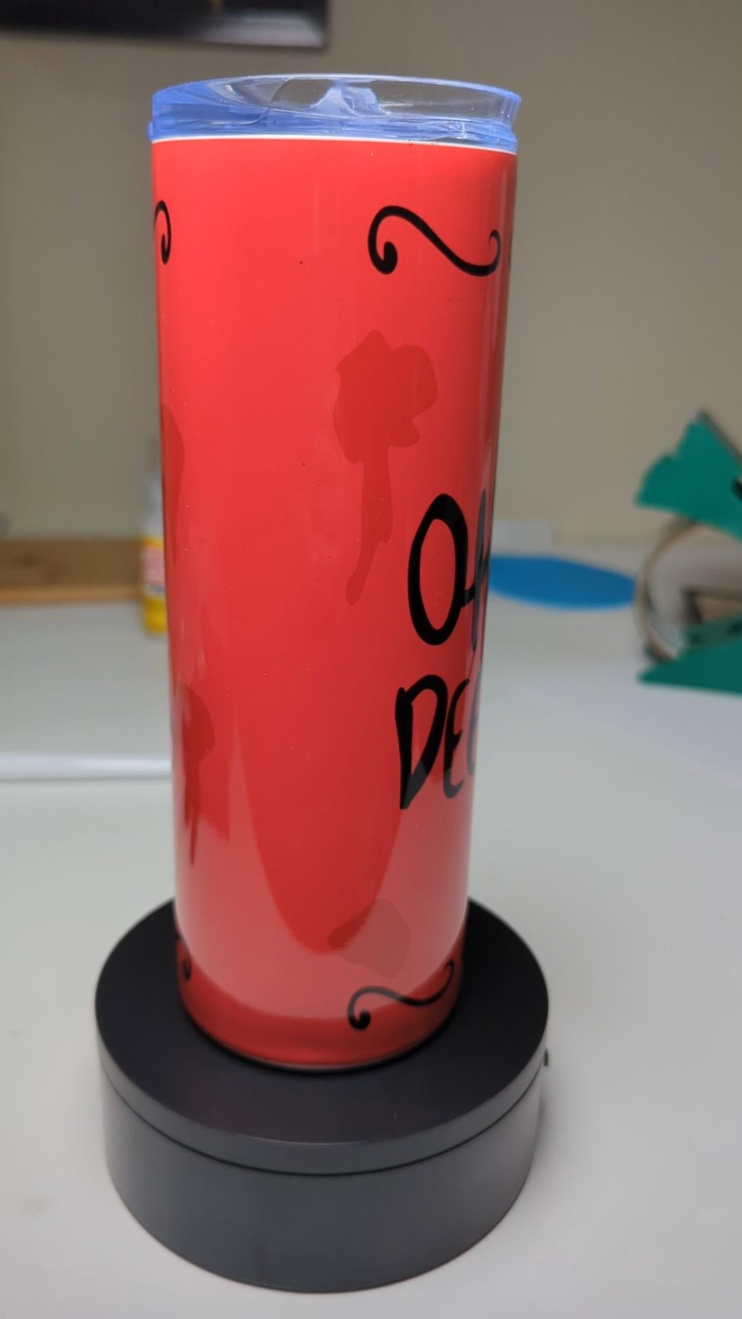 Oh Deer Hazbin Hotel Inspired Tumbler