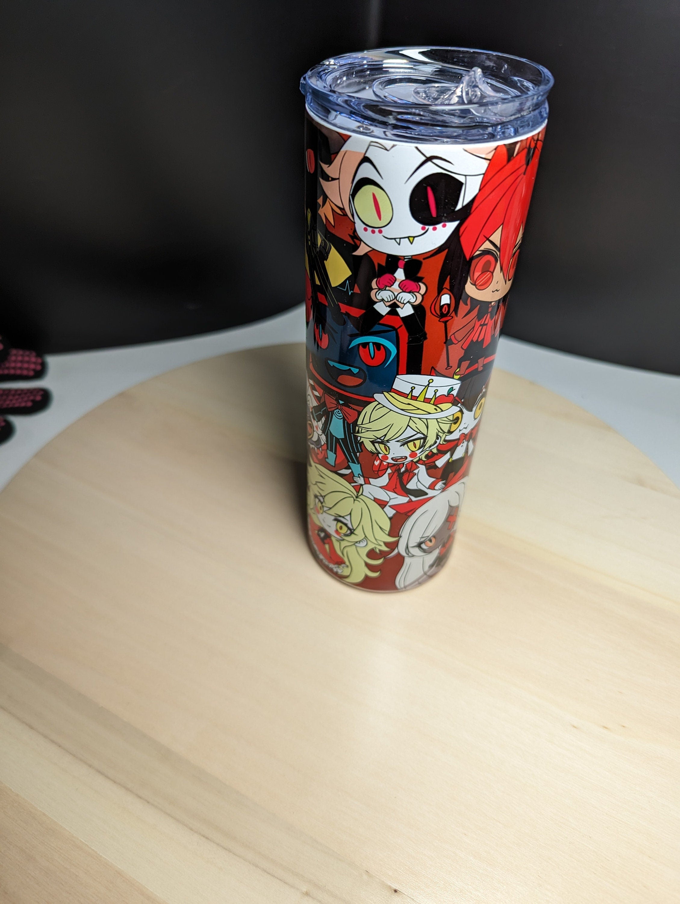 Chibi Hazbin Hotel Inspired Tumbler Version 1