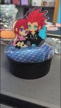 Axel x Kairi Kingdom Hearts Inspired Acrylic Standee
