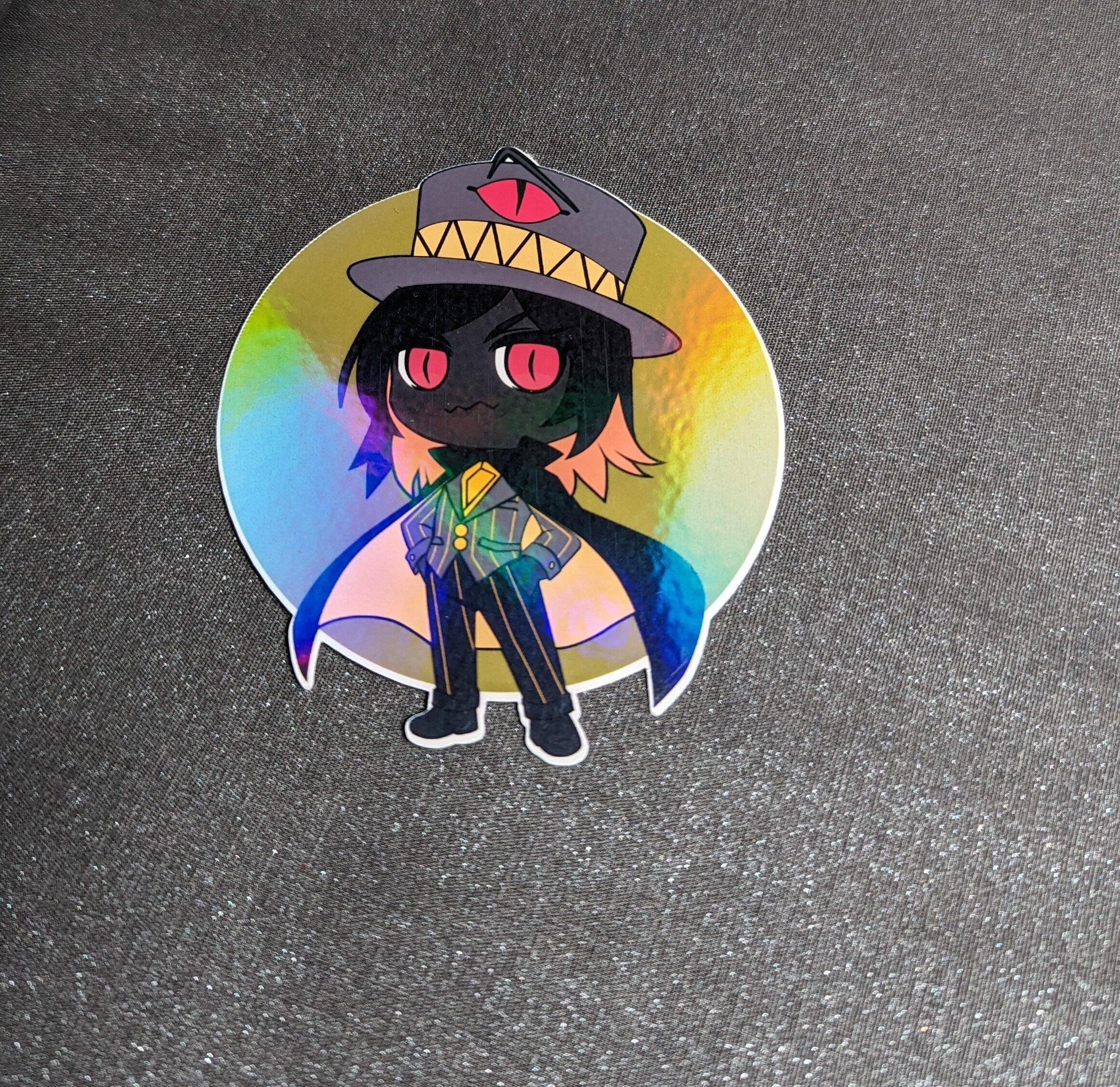 Hazbin Hotel inspired chibi sticker Set Version 1