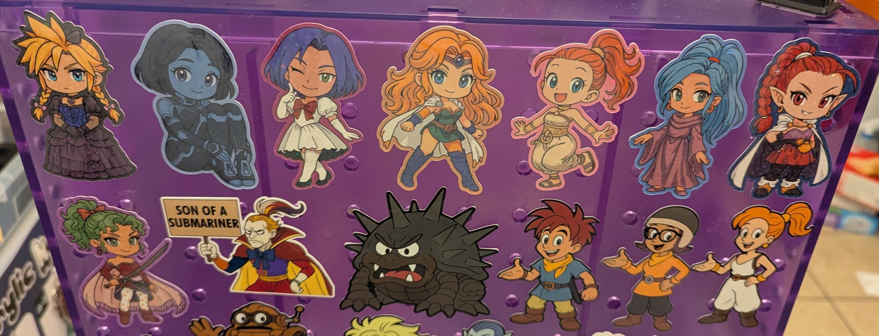 Chibi Cuties Pop Culture Inspired Stickers