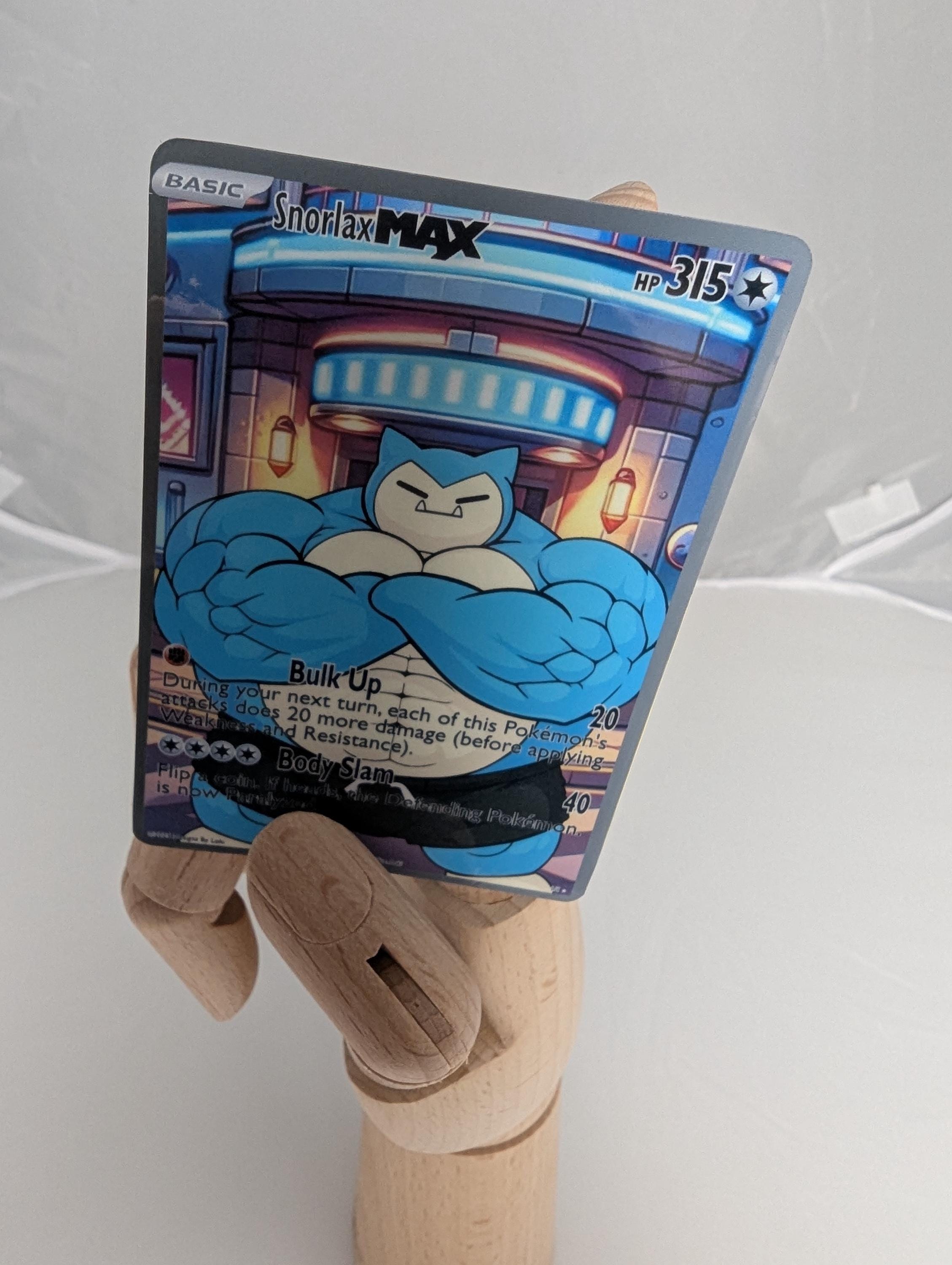 Body Builder Pokemon inspired Orica Cards