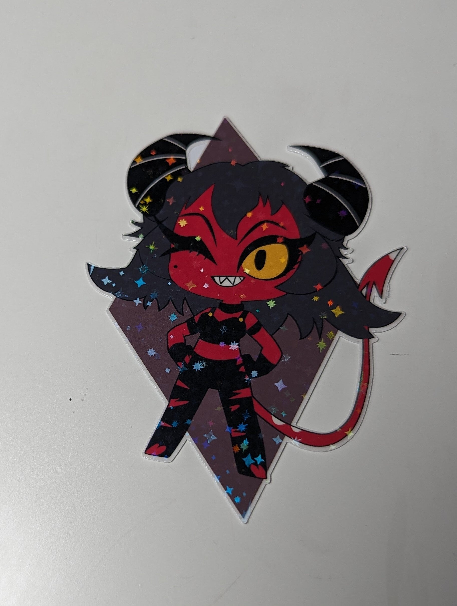 Helluva Boss inspired chibi sticker Set