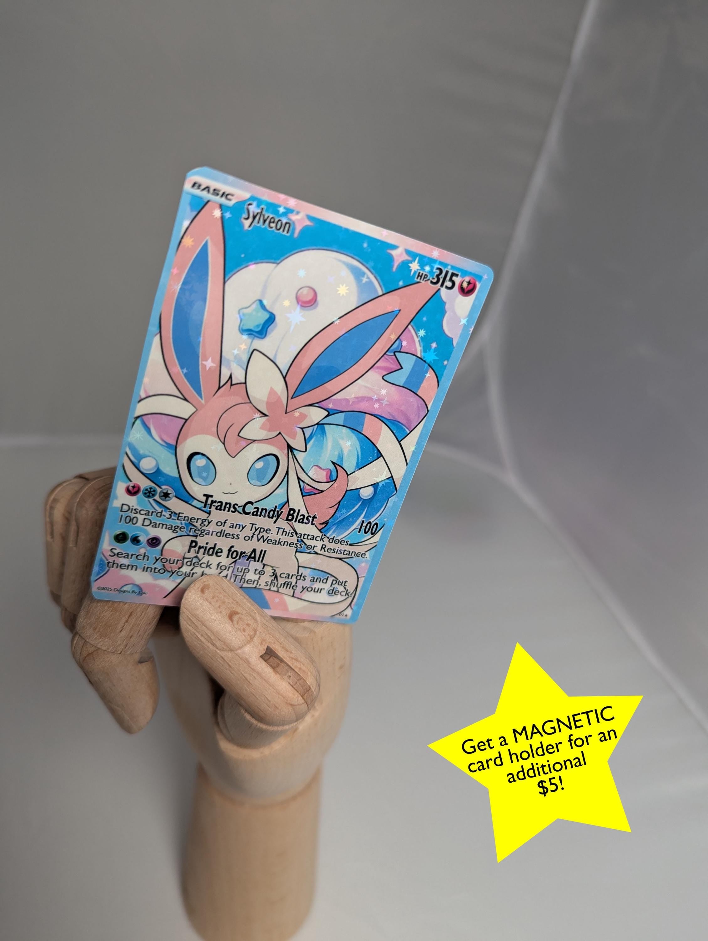 Pride Eeveelution Inspired Orica Cards, LGBTQIA Pride