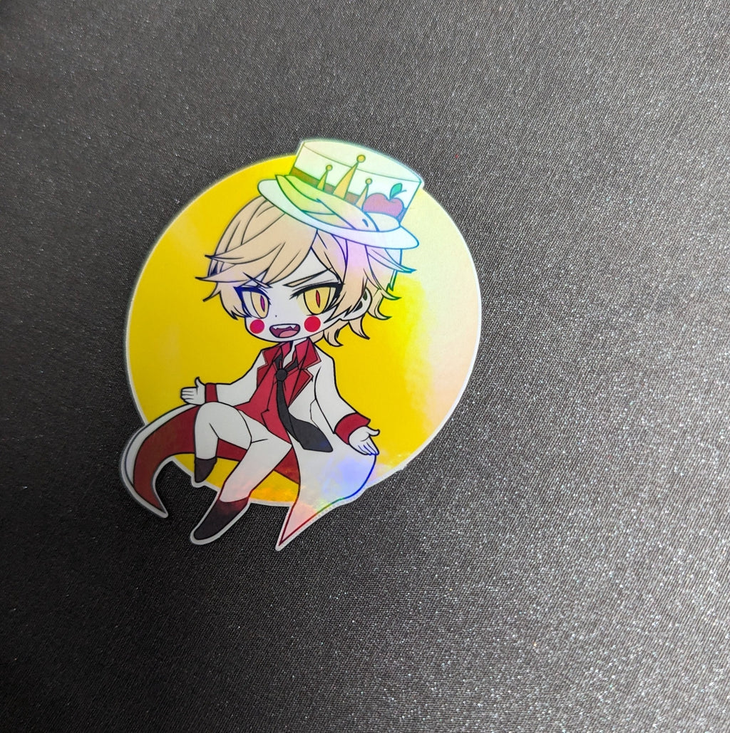 Hazbin Hotel inspired chibi sticker Set Version 1