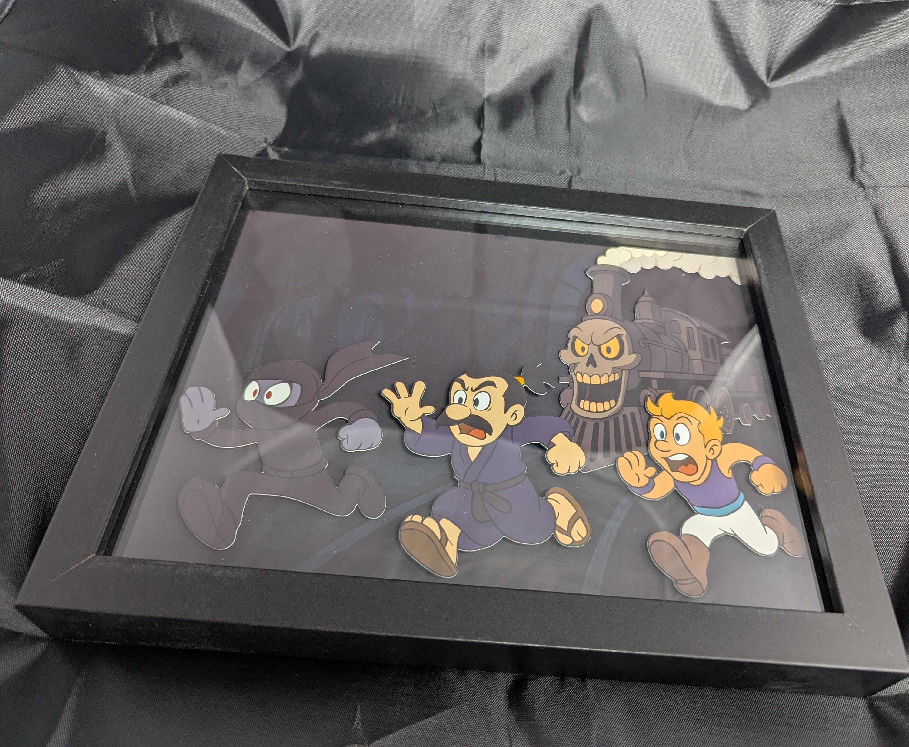 Final Fantasy VI Phantom Train Tooney Lunes 8x10 Shadow Box