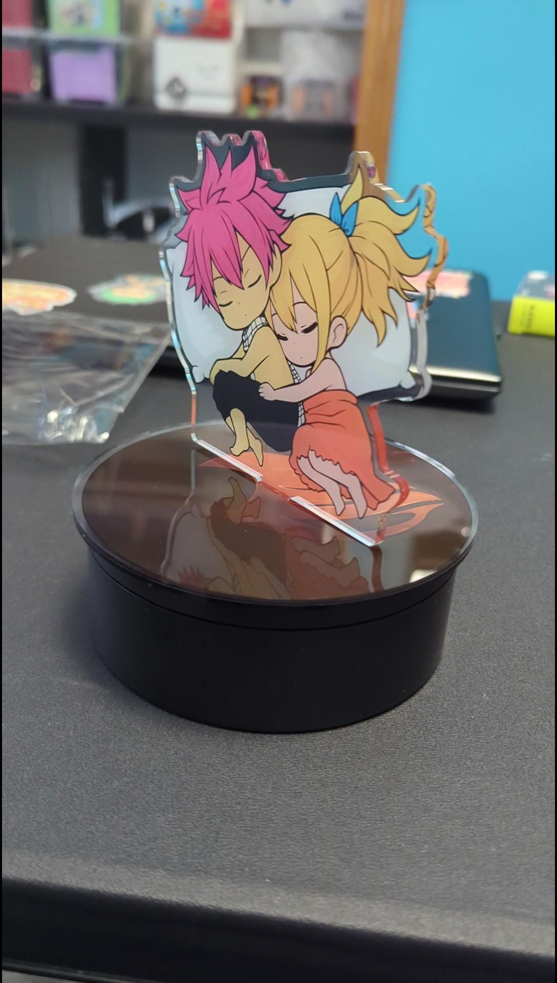 Natsu x Lucy Fairy Tail Inspired Acrylic Standee