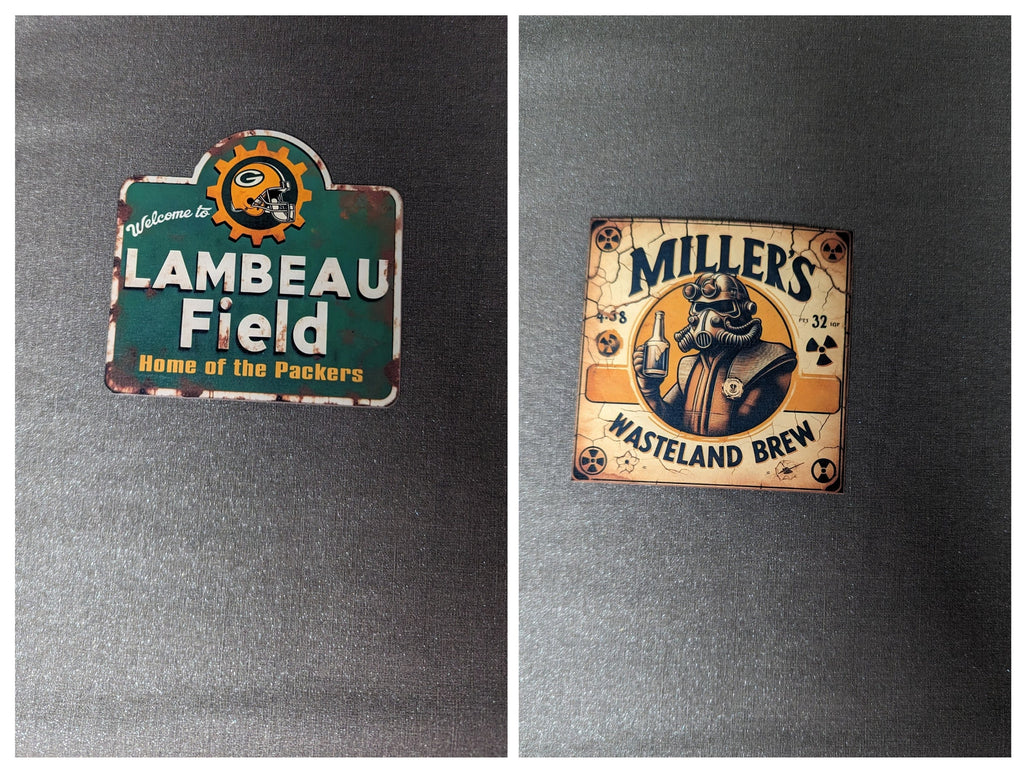Fallout Wisconsin Advertising sticker Set