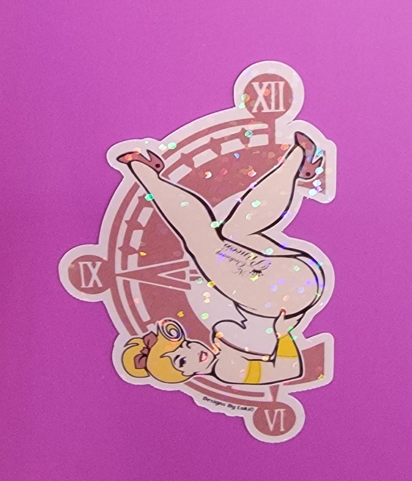 Pop Culture Inspired Vintage Vixens Sticker Set