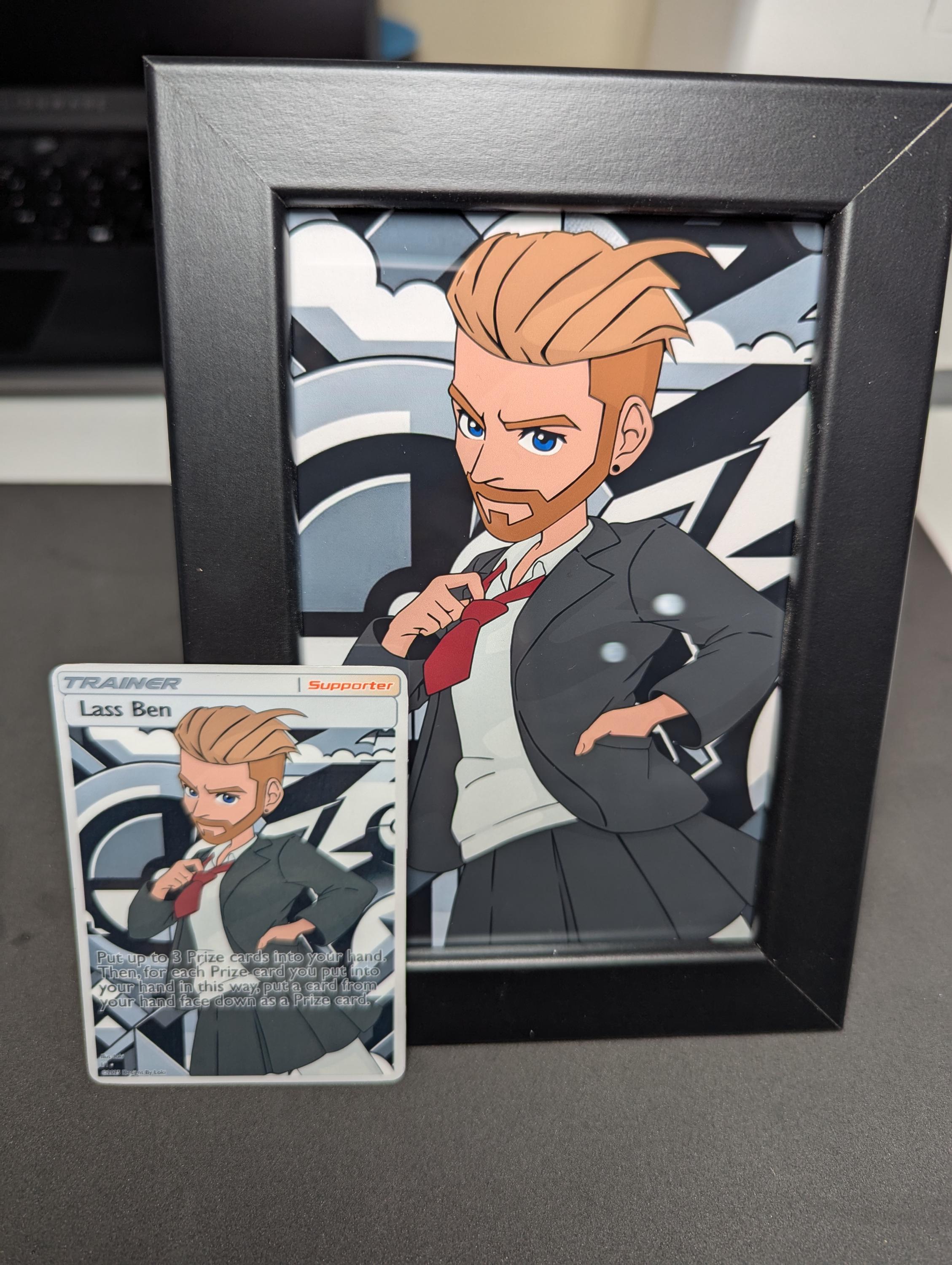 Customizable ORICA Pokemon Trainer Card
