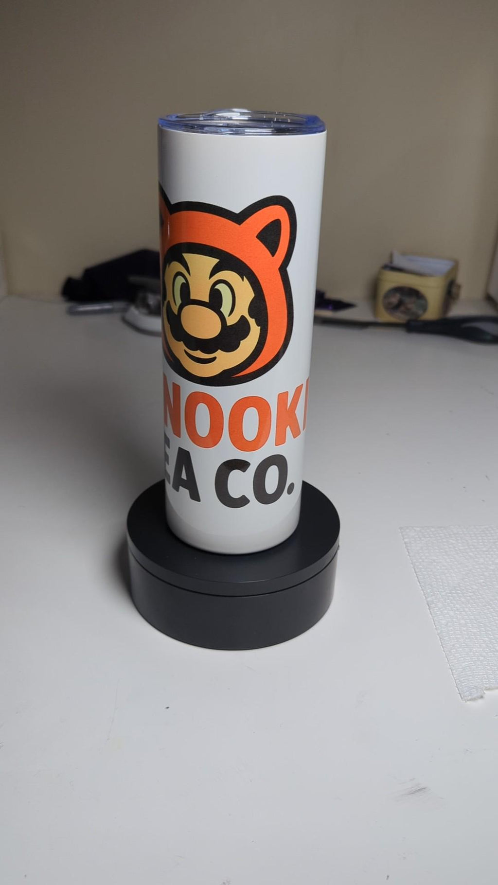 Tanooki Tea Co Super Mario Inspired Tumbler