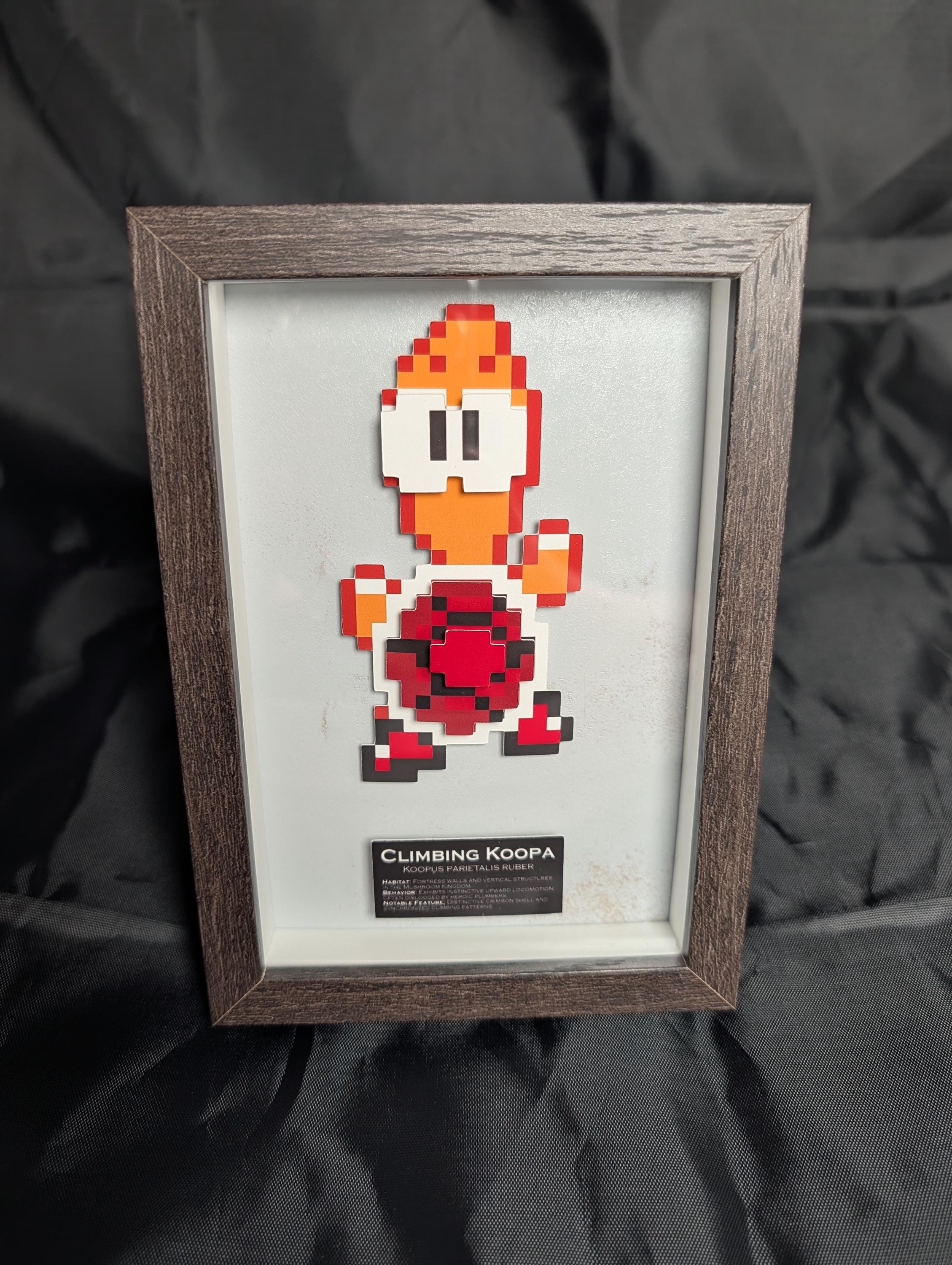 Climbing Koopa 4x6 Pixel Preservation