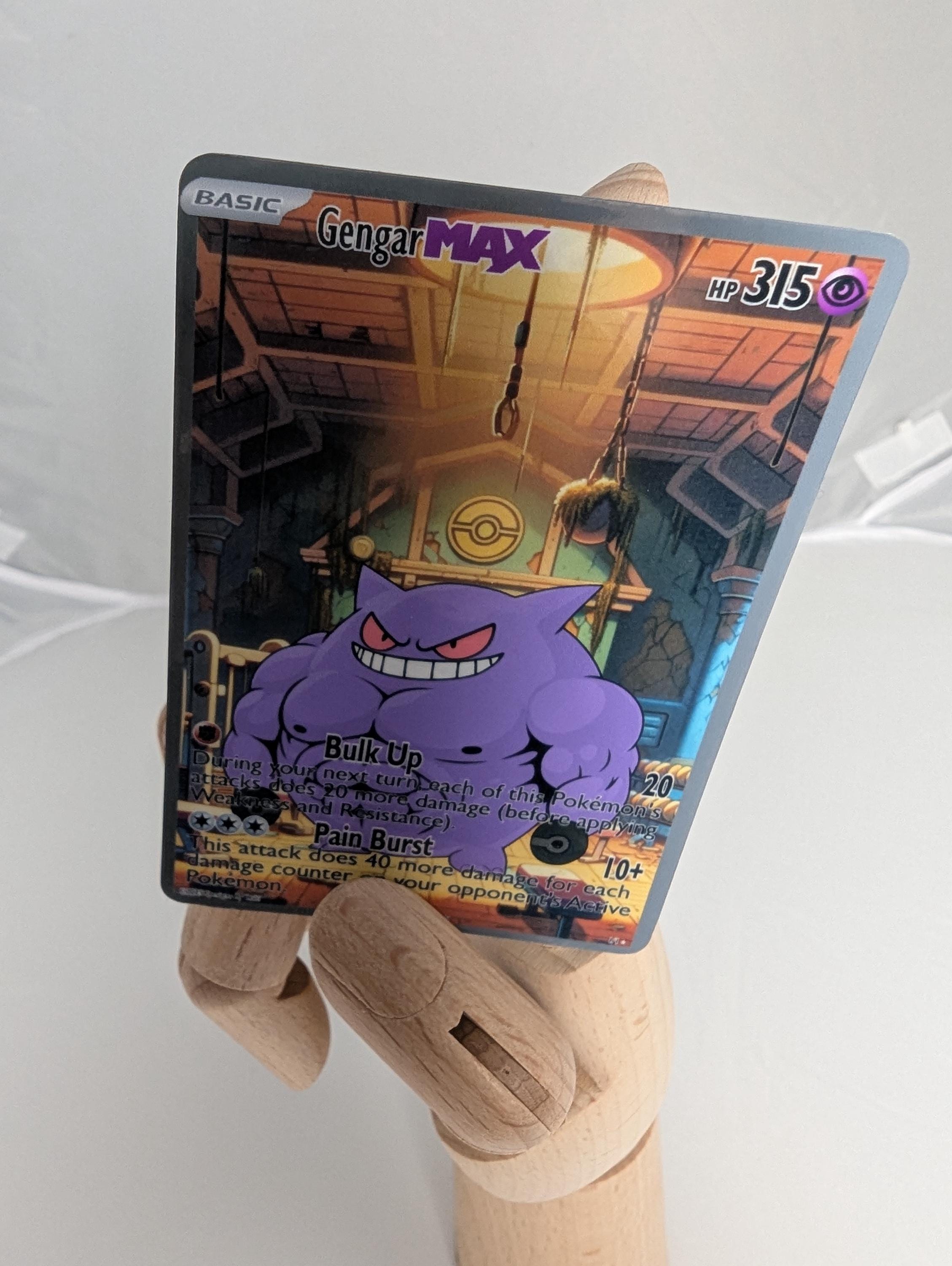 Body Builder Pokemon inspired Orica Cards