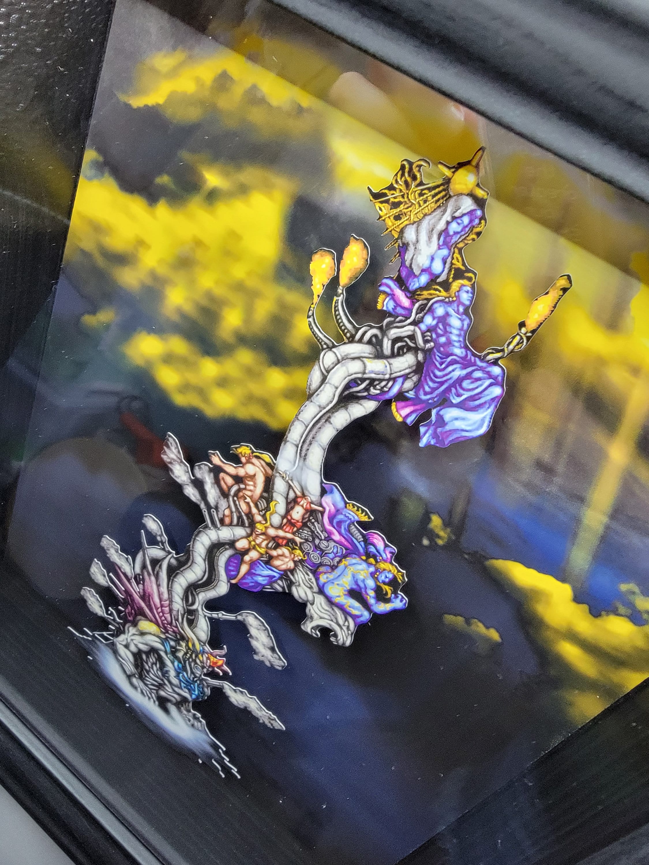 Tower of the Gods 3D wall art inspired by Final Fantasy VI