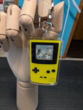 Gameboy shaker keychain inspired by Pokemon Yellow Version