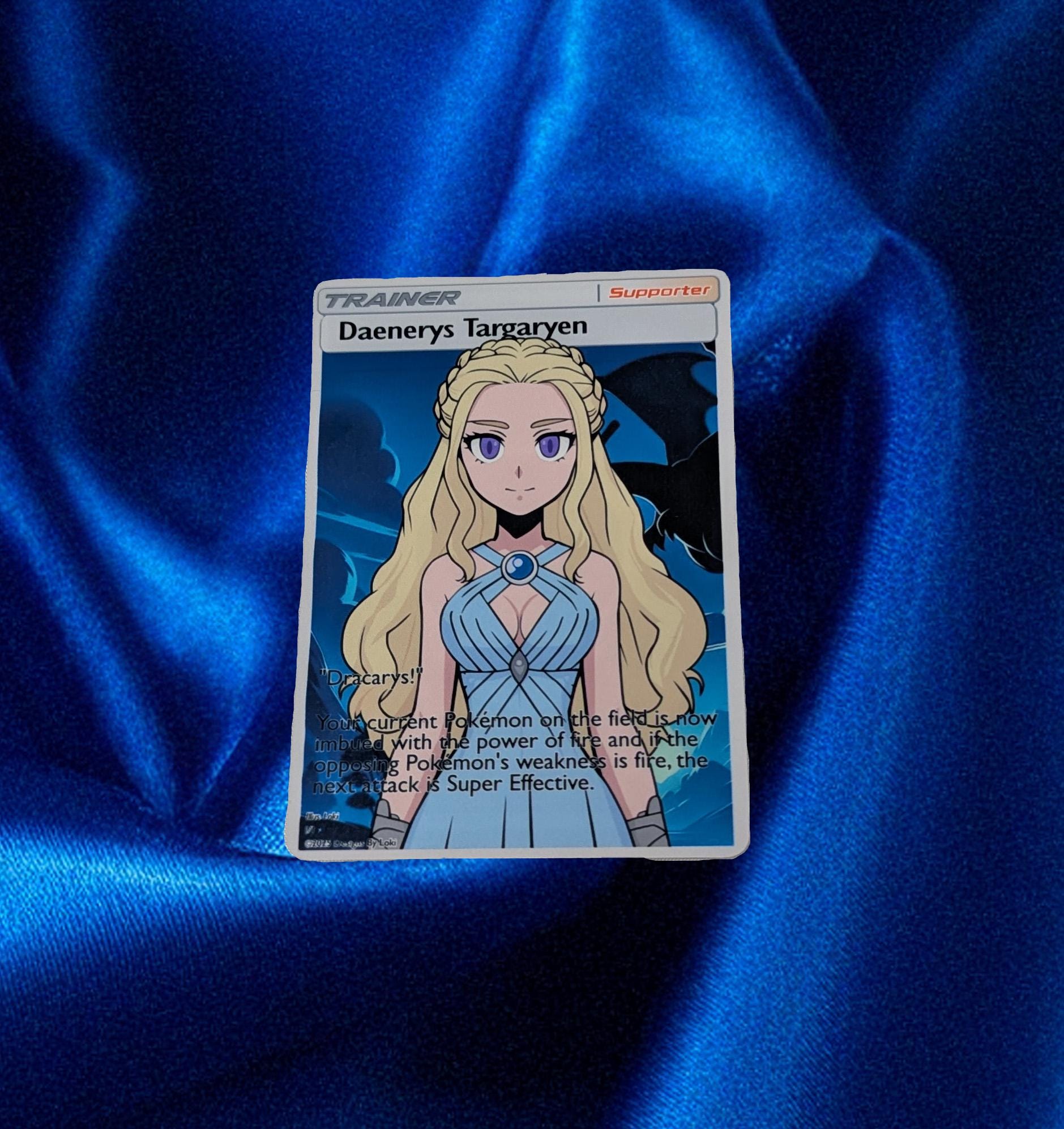 Trainer Pop culture x Pokemon inspired Orica Cards