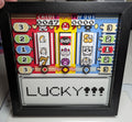 Pokemon Red Yellow and Blue Inspired 3D slot machine Layered Shadow Box