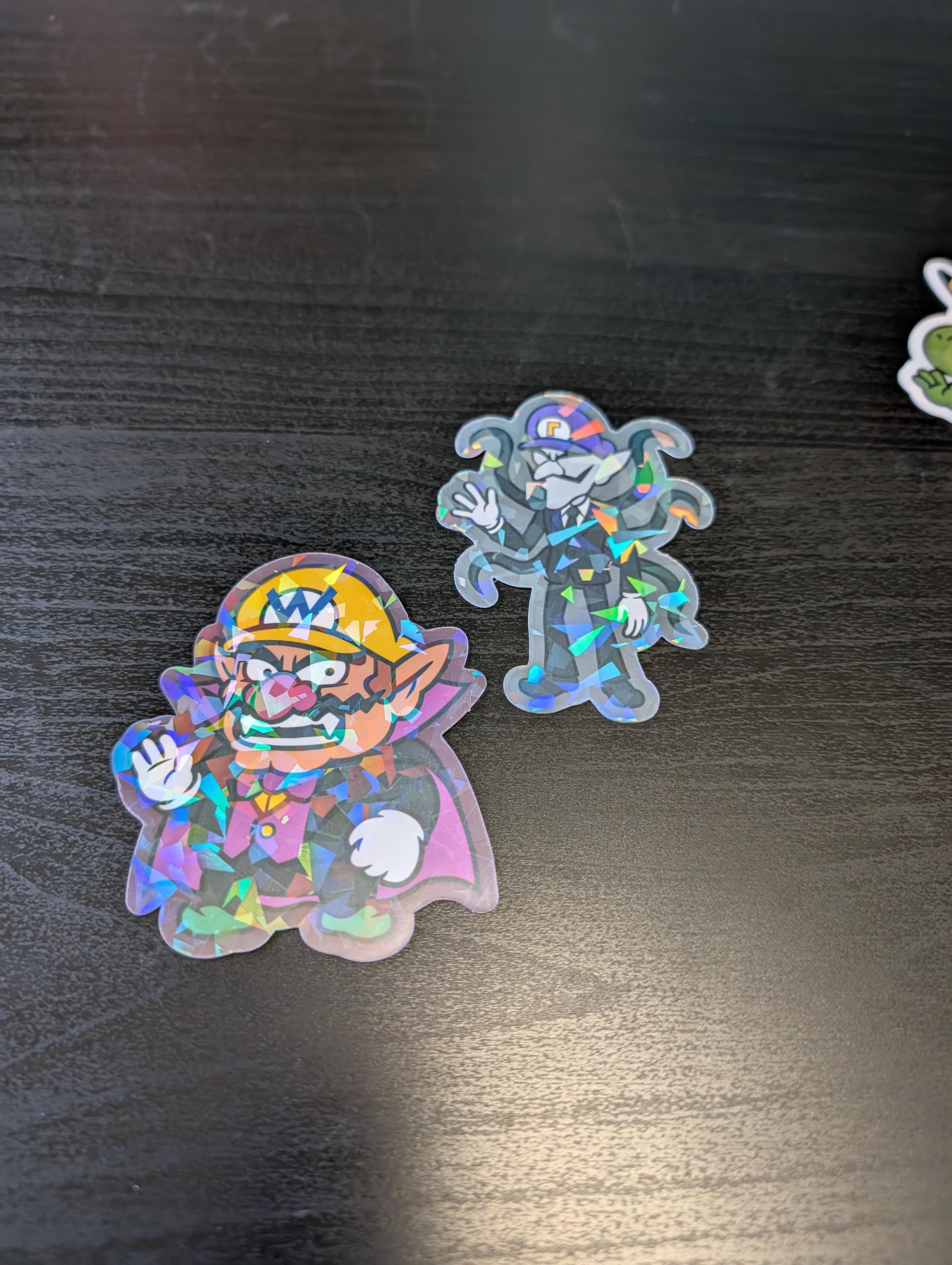 Super Mario Inspired Halloween Party Stickers