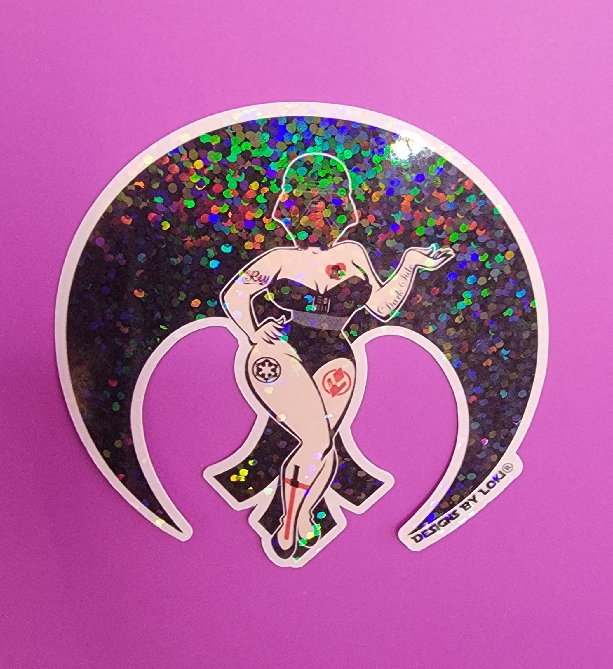 Pop Culture Inspired Vintage Vixens Sticker Set