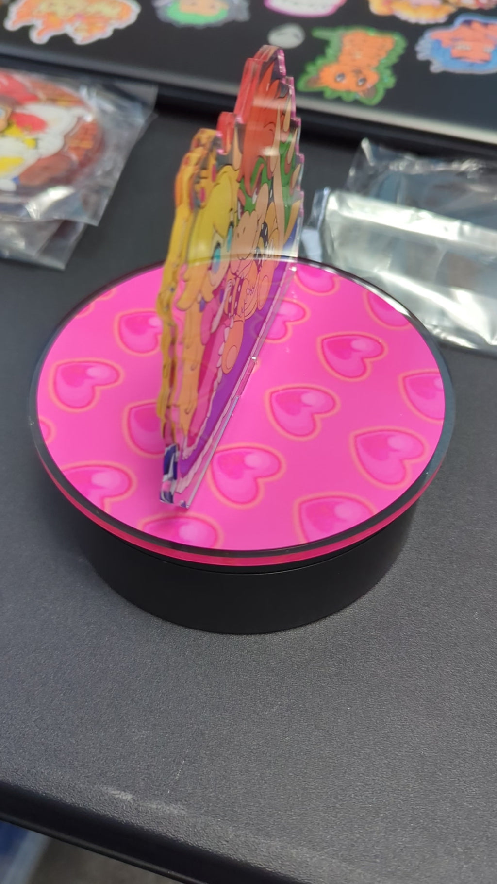 Peach x Bowser Super Mario Inspired Acrylic Standee