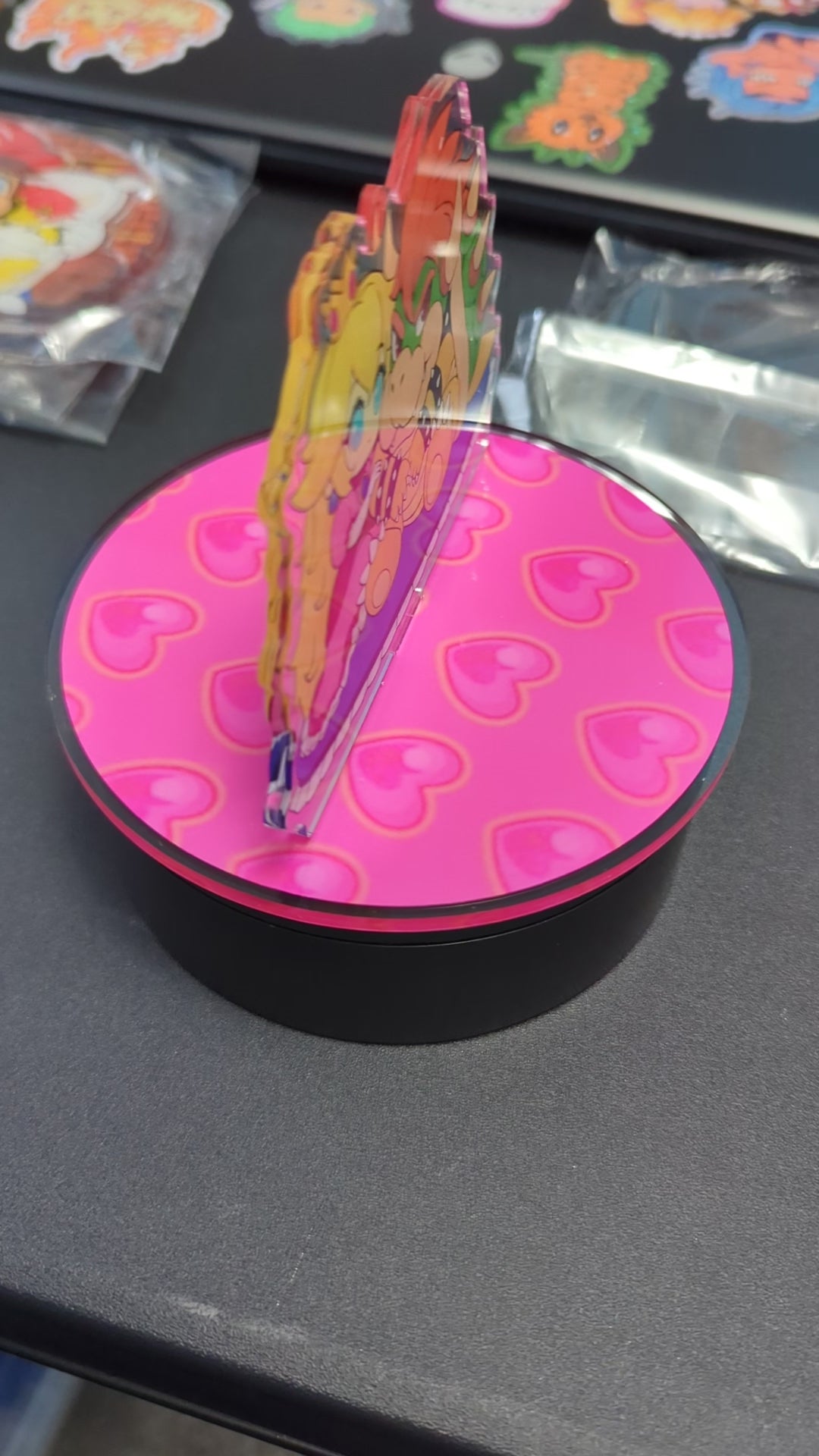 Peach x Bowser Super Mario Inspired Acrylic Standee