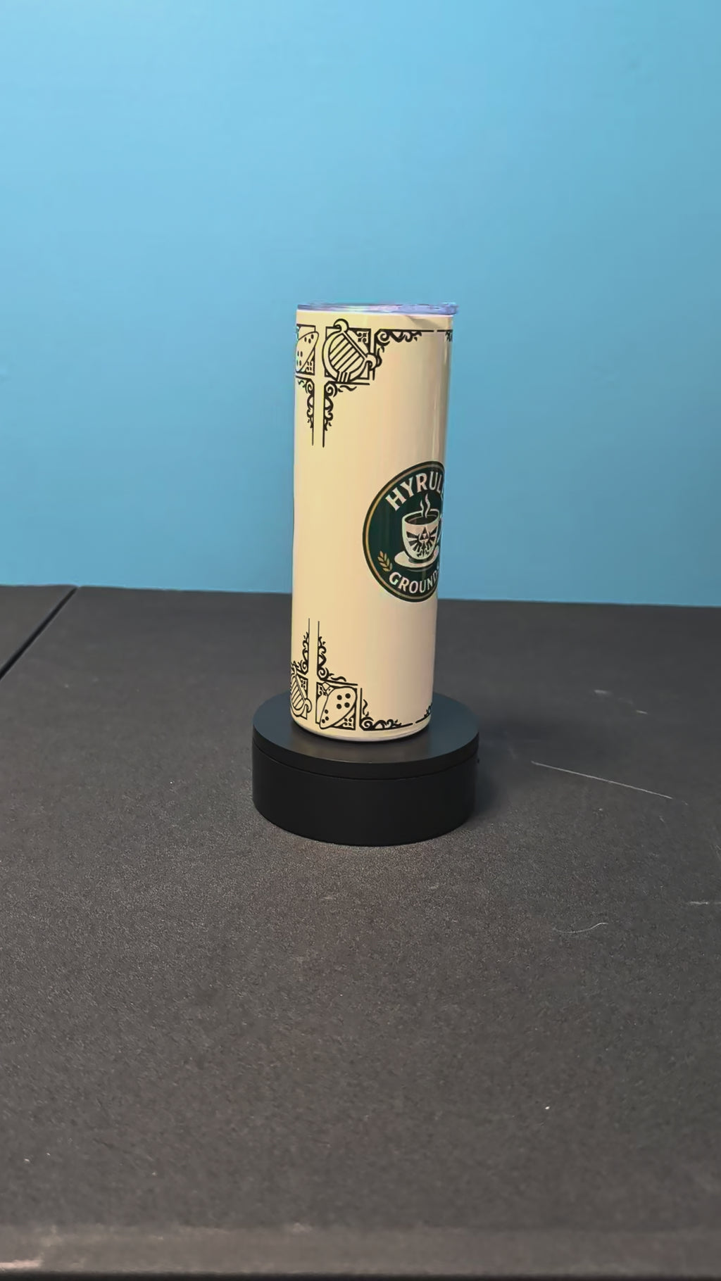 Hyrule Grounds Legend of Zelda Inspired Tumbler