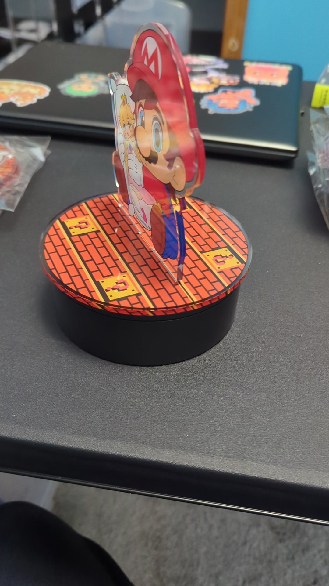 Mario x Dakimakura Double Sided Acrylic Standee