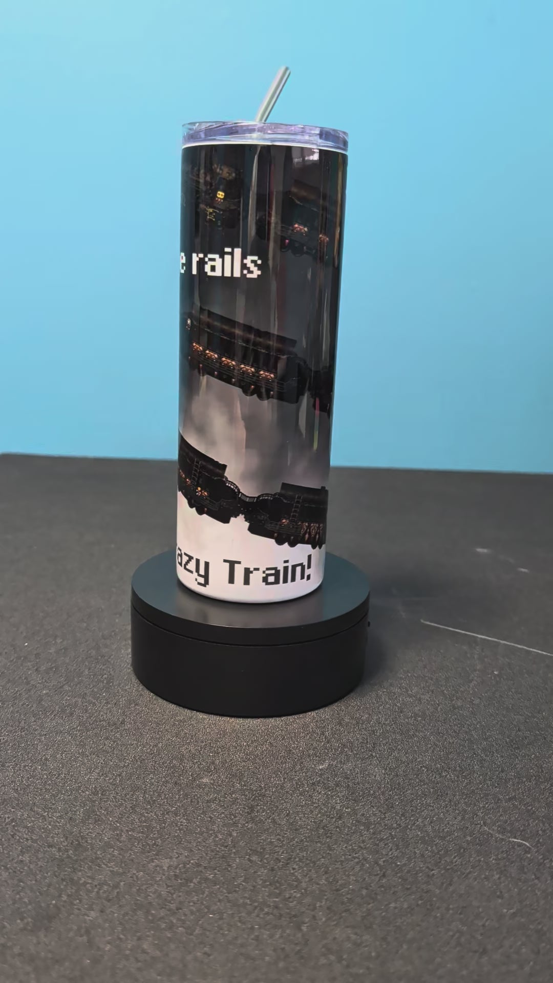 Final Fantasy VI Phantom Train x Crazy Train Tumbler